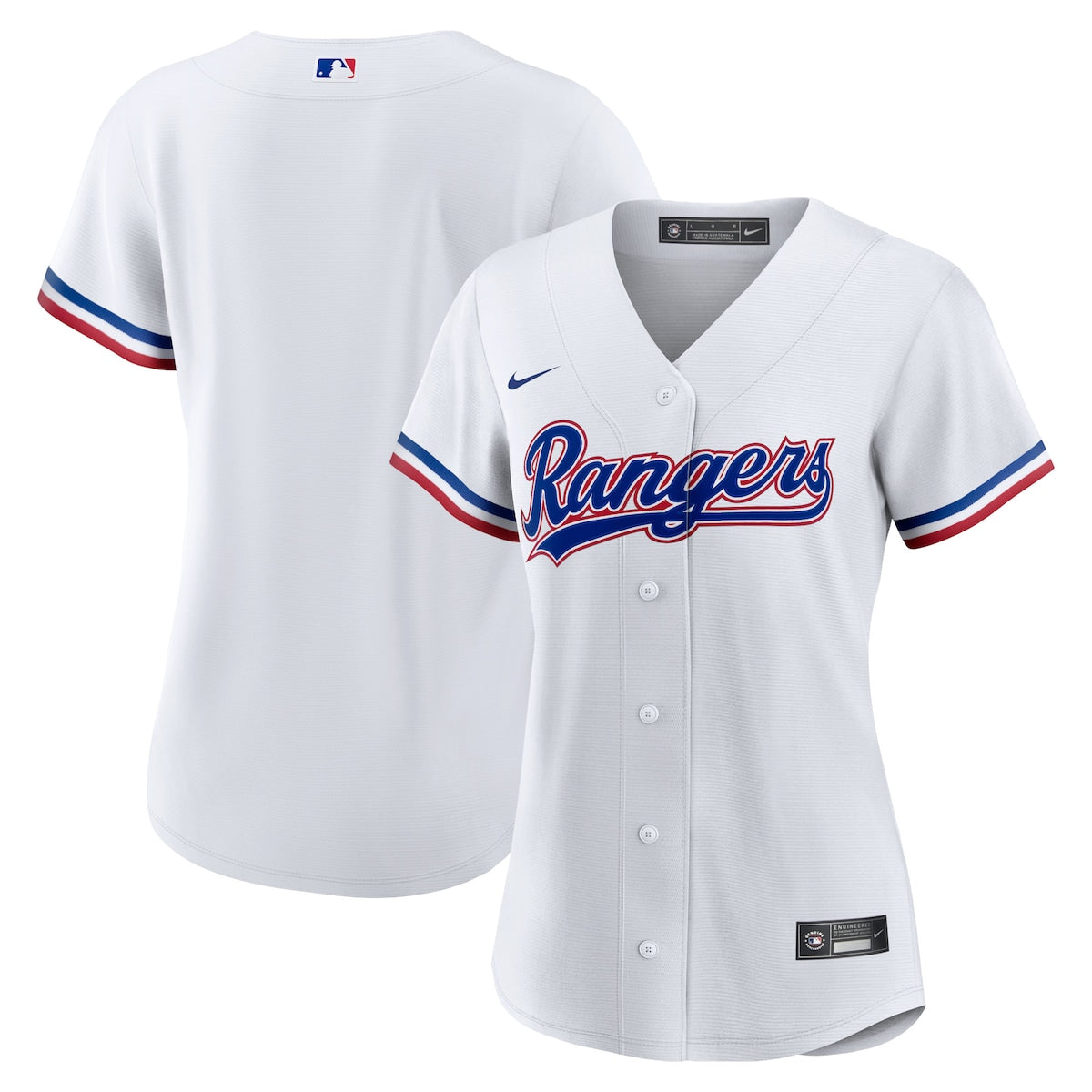 Women's Nike Rangers Alternate Replica Team Jersey - White