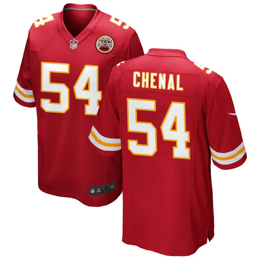 Leo Chenal Kansas City Chiefs Nike Game Jersey - Red