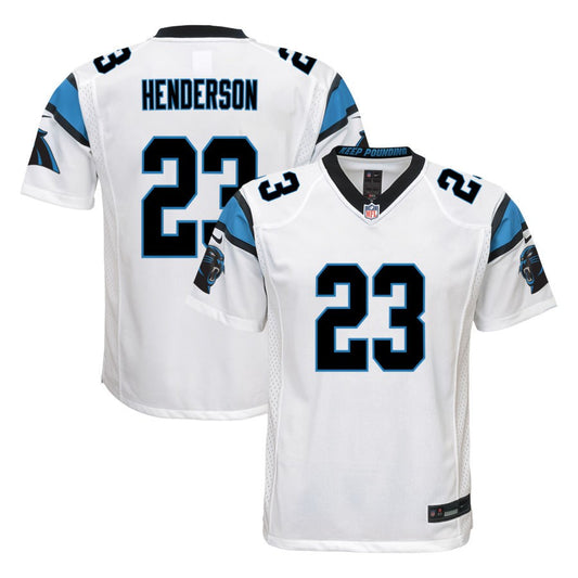 CJ Henderson  Carolina Panthers Nike Youth Game Jersey - White