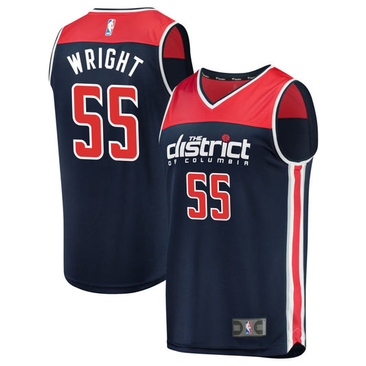 Delon Wright Washington Wizards Fanatics Branded Youth Fast Break Replica Jersey Navy - Statement Edition