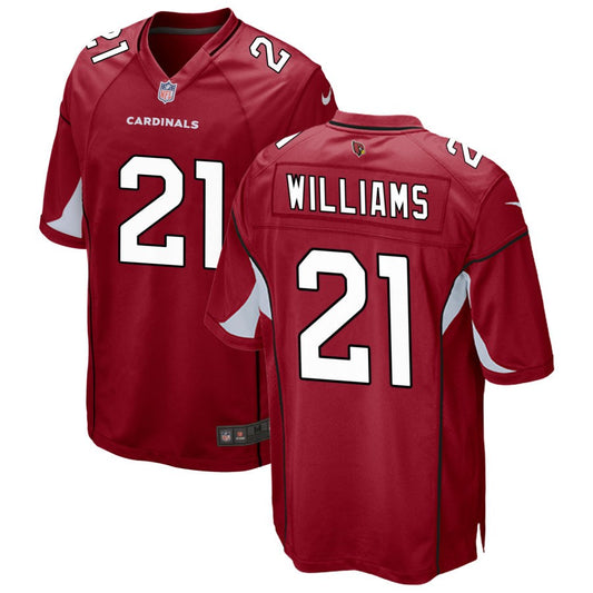 Garrett Williams Arizona Cardinals Nike Game Jersey - Cardinal