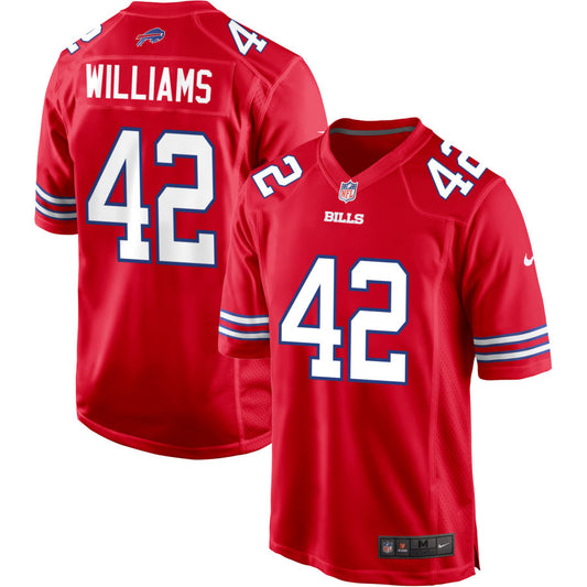 Dorian Williams Buffalo Bills Nike Alternate Game Jersey - Red