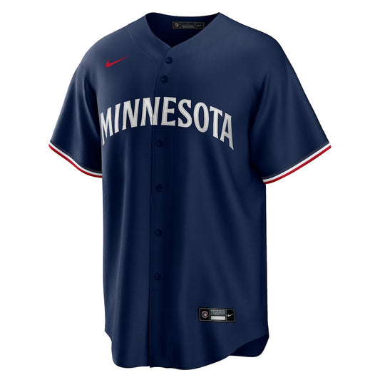 Men's Max Kepler Nike Twins Alternate Replica Jersey - Navy