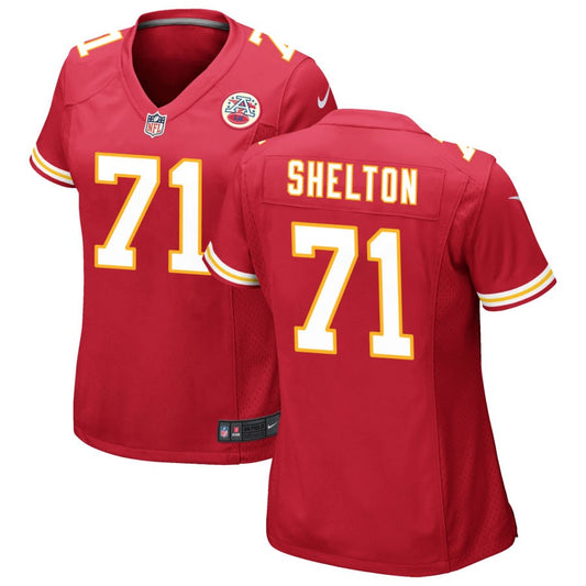 Danny Shelton Kansas City Chiefs Nike Women's Game Jersey - Red