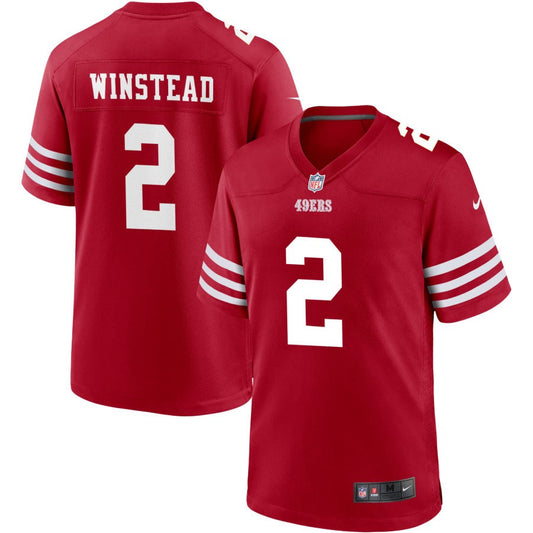 Isaiah Winstead San Francisco 49ers Nike Youth Game Jersey - Scarlet