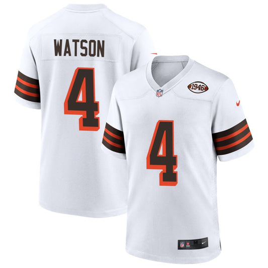 Deshaun Watson Cleveland Browns Nike 1946 Collection Alternate Jersey - White