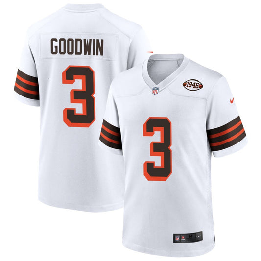 Marquise Goodwin Cleveland Browns Nike 1946 Collection Alternate Jersey - White