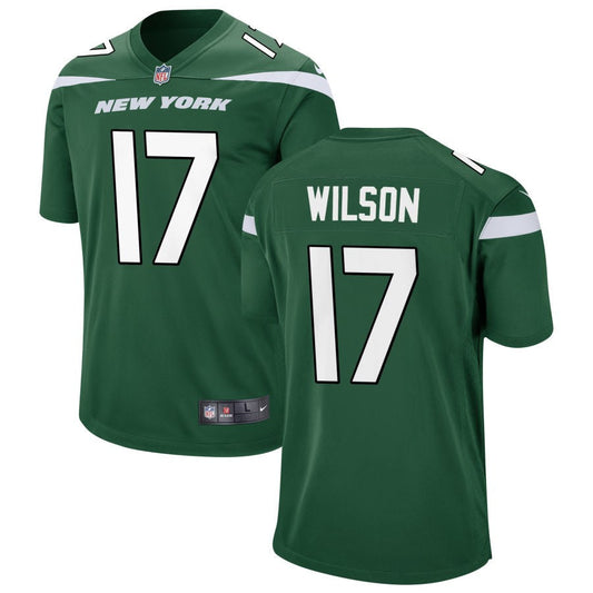Garrett Wilson New York Jets Nike Youth Game Jersey - Gotham Green