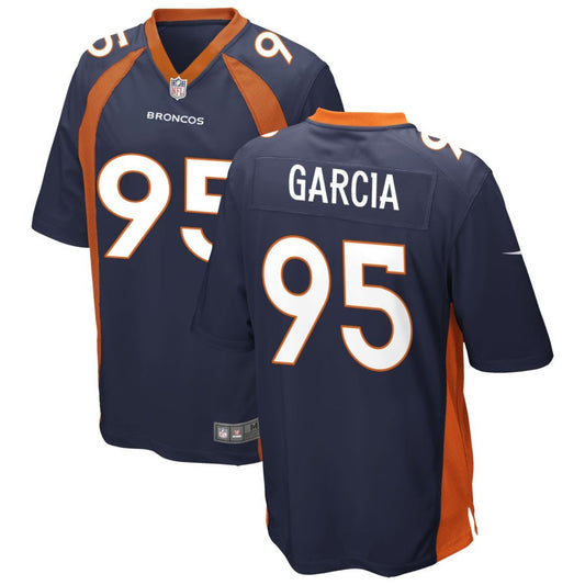 Elijah Garcia Denver Broncos Nike Alternate Game Jersey - Navy
