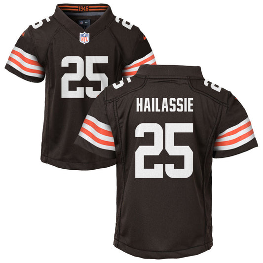 Kahlef Hailassie Nike Cleveland Browns Youth Game Jersey - Brown