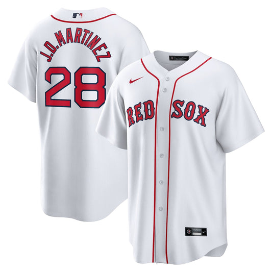 Men's J.D. Martinez Nike Red Sox Alternate Replica Name Jersey - White