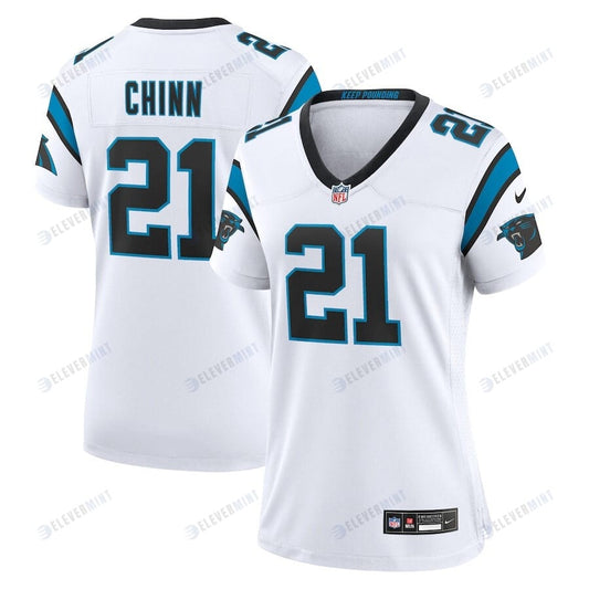 Jeremy Chinn 21 Carolina Panthers Women's Game Jersey - White