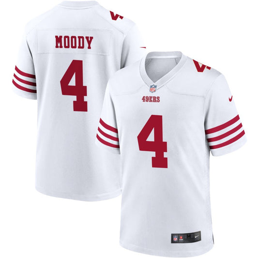 Jake Moody San Francisco 49ers Nike Game Player Jersey - White
